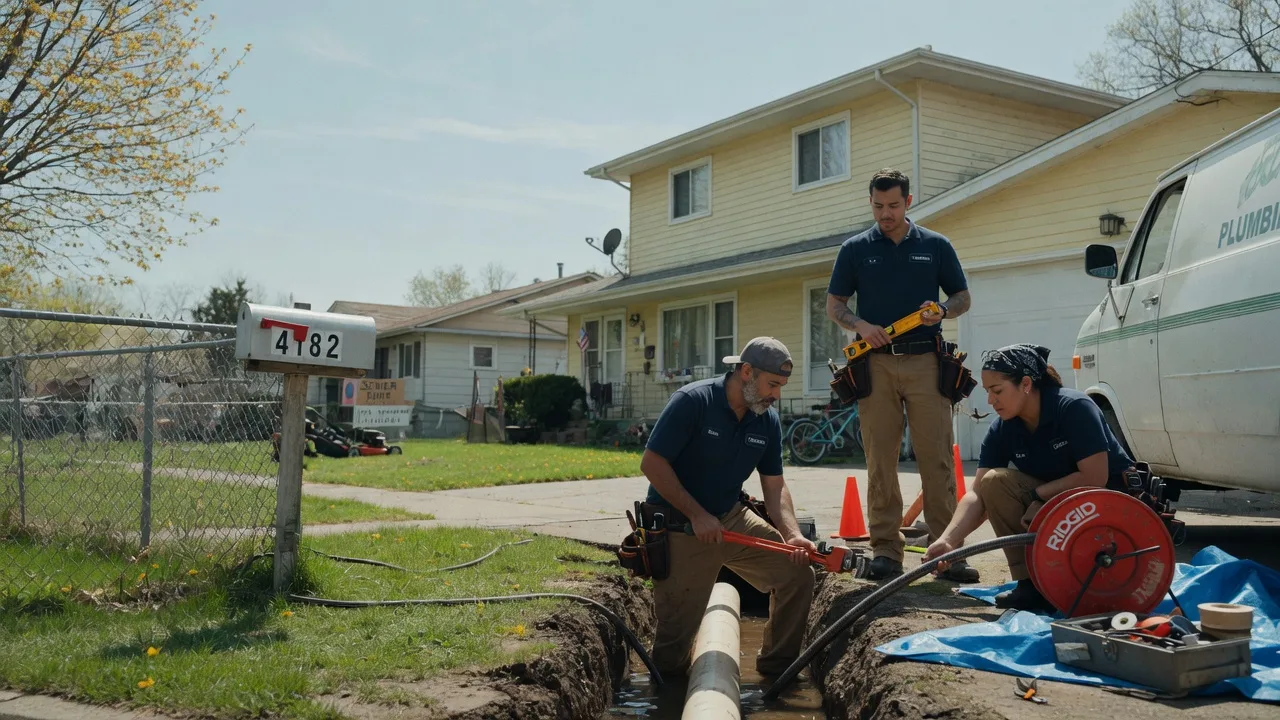 Gas Line Repair in Beckemeyer, IL near me